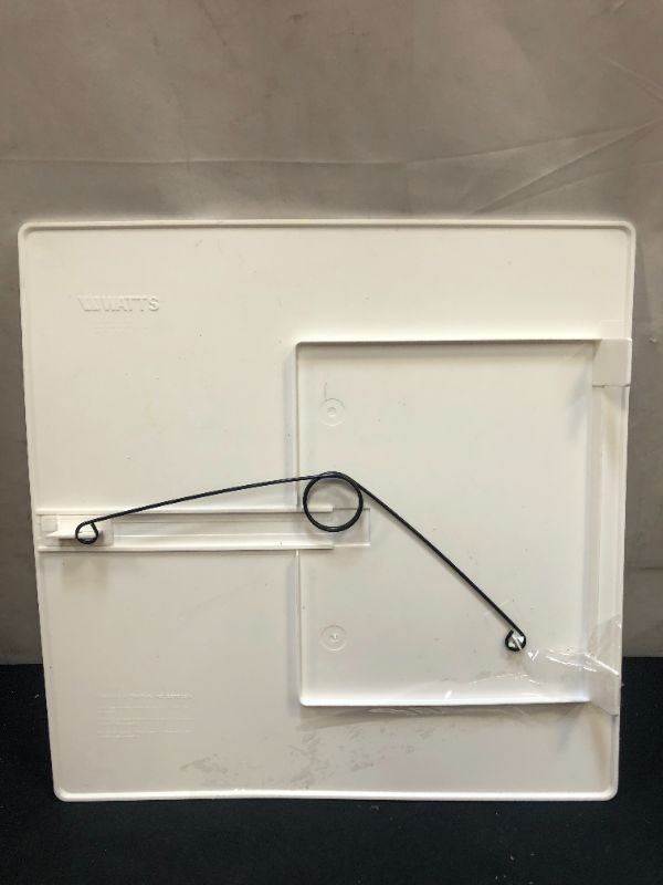 Photo 1 of 14 in. x 14 in. Adjustable Spring Loaded Plastic Access Panel
