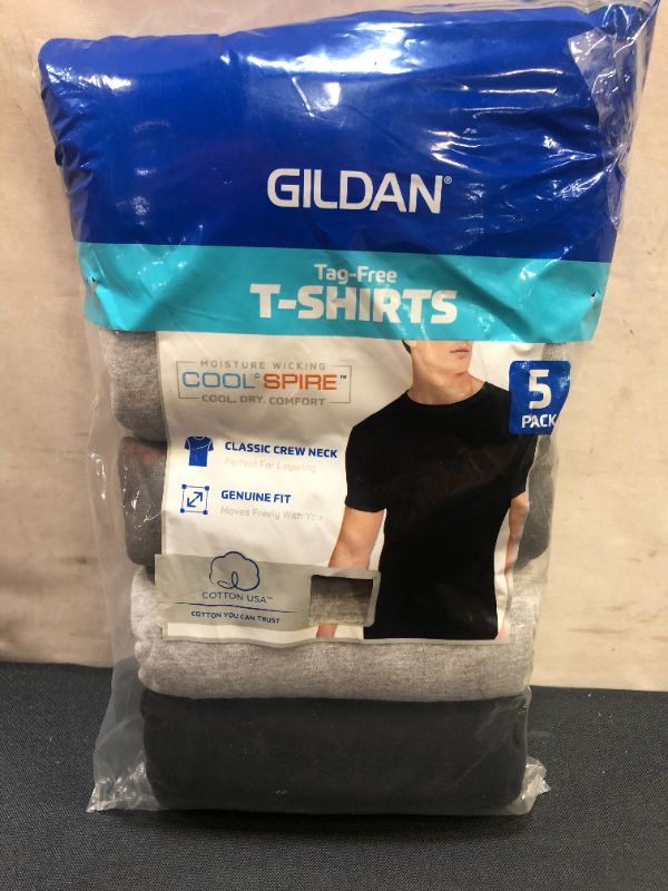 Photo 2 of Gildan Men's Crew T-Shirts, Multipack, Style G1100
LARGE