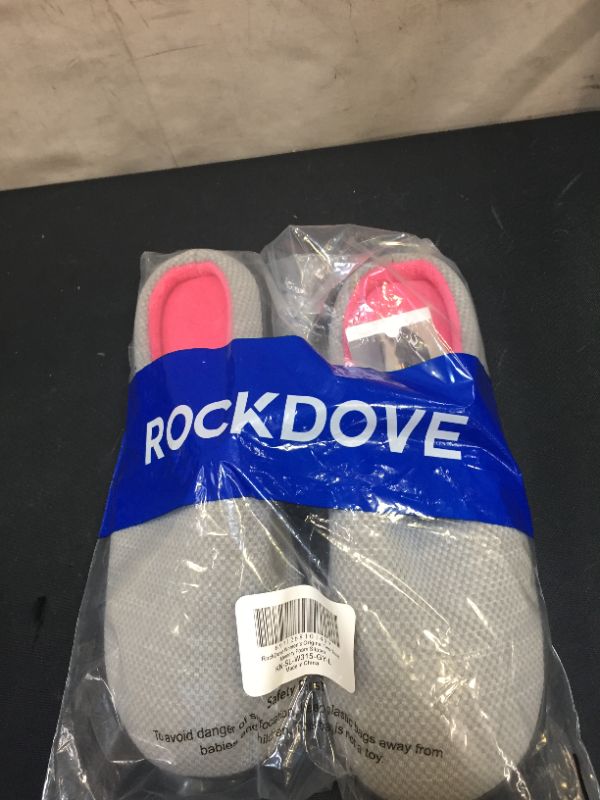 Photo 2 of RockDove Women's Birdseye Knit Memory Foam Slipper
size 9-10