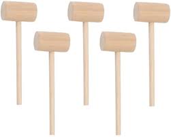 Photo 1 of 2 pack ( 26 pcs each ) mini wooden hammers 