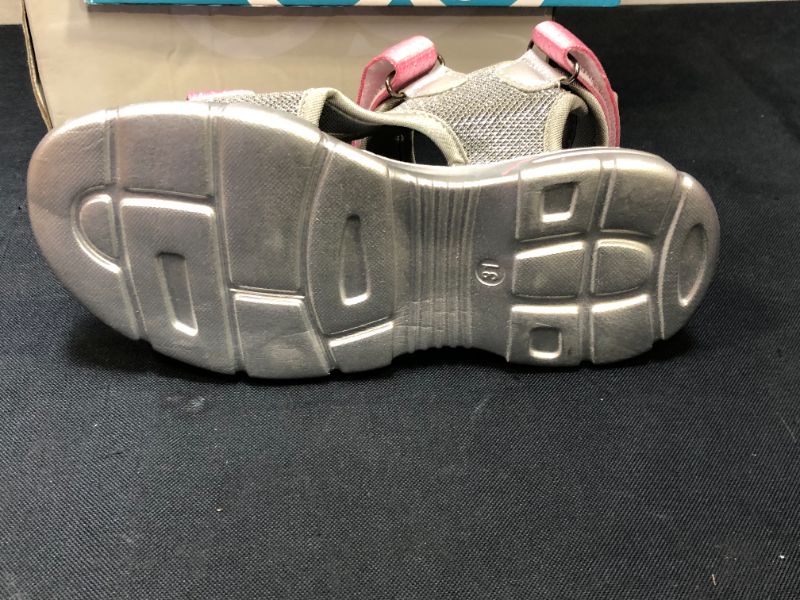 Photo 2 of Children's Girl Outdoor Sandals for Toddler Grey Size 31 