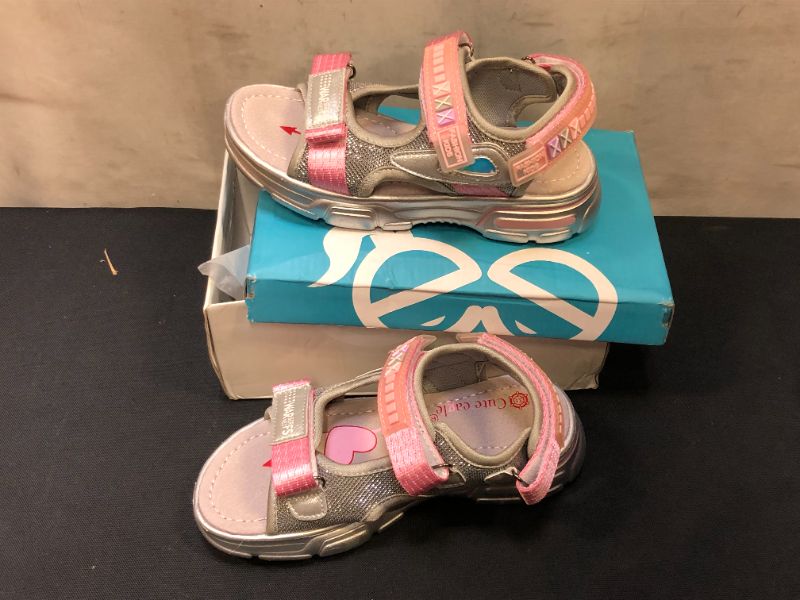 Photo 1 of Children's Girl Outdoor Sandals for Toddler Grey Size 31 