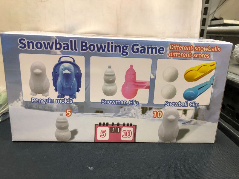 Photo 1 of Atonofun Snow Toys, 14 Pcs Snow Toys for Kids, Winter Snow Toys with Penguin Snow Mold Snowball Clip Snowball Maker Toys, Fun Snowball Game Toys with Gift Box
