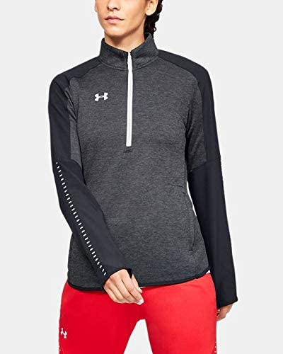 Photo 1 of Under Armour Women's UA Knit Warm-Up ½ Zip LG Black
