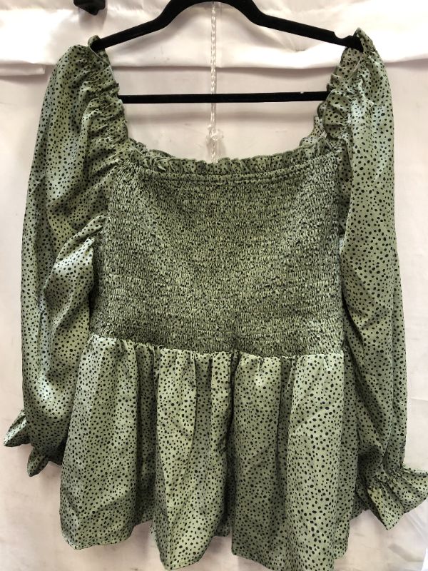 Photo 1 of Matcha Color Blouse Size - L