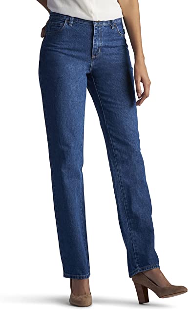 Photo 1 of Lee Women's Petite Relaxed Fit All Cotton Straight Leg Jean
SIZE 18