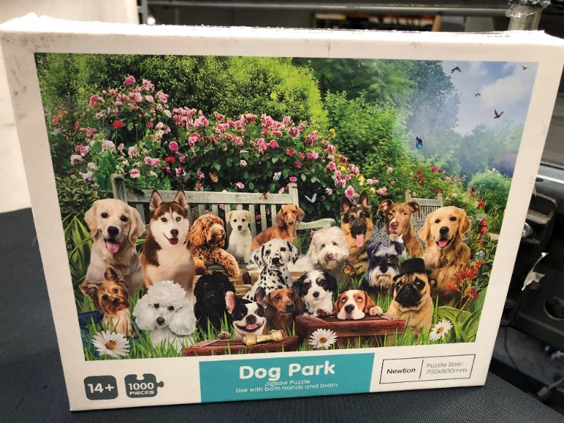 Photo 1 of  Dog Park Puzzle 1000 pcs