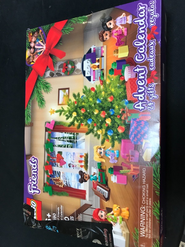 Photo 3 of LEGO Friends Advent Calendar 41690 Building Kit; Christmas Countdown for Creative Kids; New 2021 (370 Pieces)
