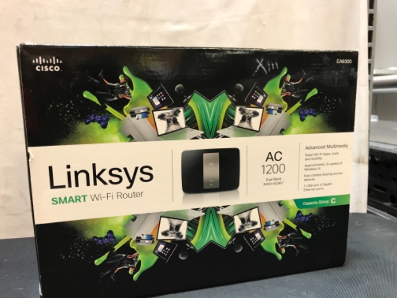 Photo 1 of Linksys EA6350 Dual-Band Wi-Fi Router for Home (AC1200 Fast Wireless Router),Black
