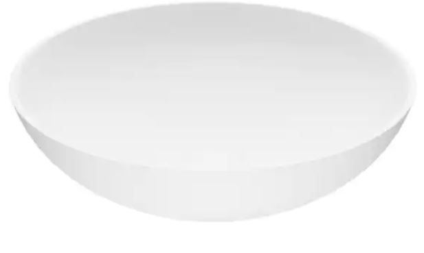 Photo 1 of 
VIGO
Matte Stone Lotus Composite Round Vessel Bathroom Sink in White