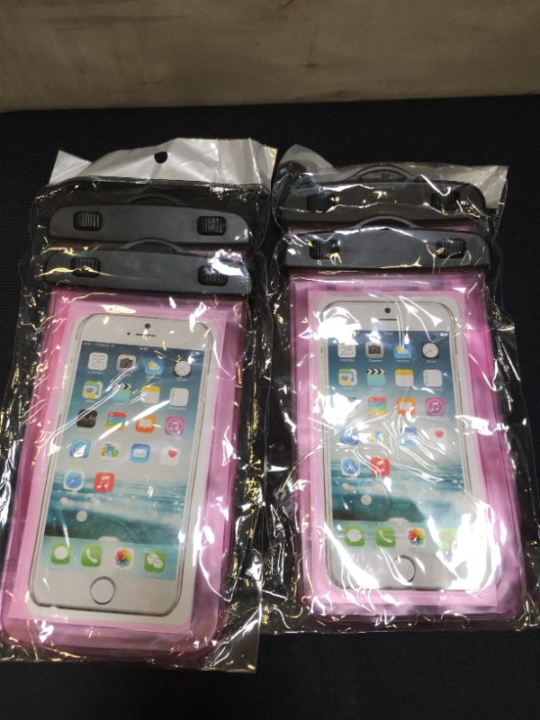 Photo 3 of Universal Waterproof Case,Hiearcool Waterproof Phone Pouch Compatible for iPhone up to 6.9"