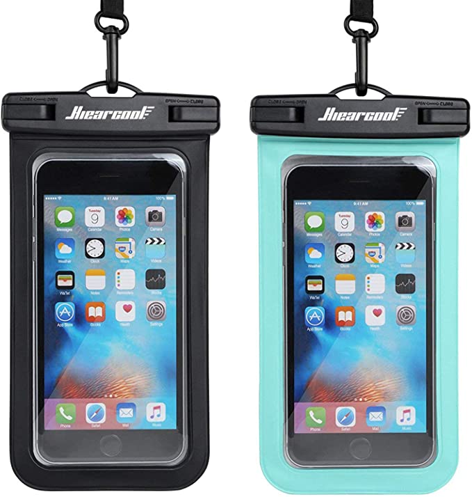 Photo 1 of Universal Waterproof Case,Hiearcool Waterproof Phone Pouch Compatible for iPhone up to 6.9"