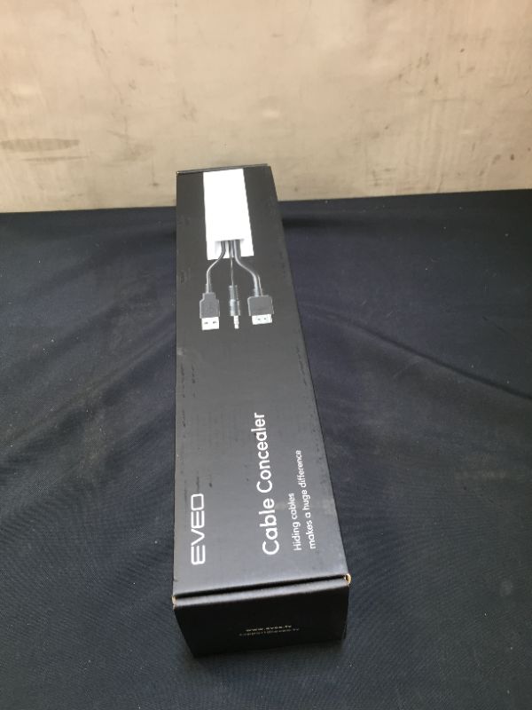 Photo 1 of 153” Cable Concealer - Cord Cover Wall - Paintable Cord Hider , Wire hiders for TV on Wall - Cable Management Cord Hider Wall Including Connectors & Adhesive Strips Cable Raceway- Lavender Grey
