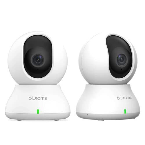 Photo 1 of Security Camera 2K blurams Baby Monitor Dog Camera 2PCS for Home Security w/ ...
