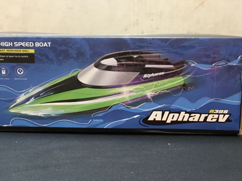 Photo 1 of alpharew remote control high speed boat