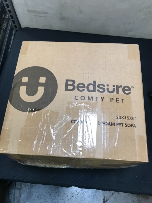 Photo 2 of bedsure comfy pet convoluted foam pet sofa 20 x 15 x 6" ---No Cover--