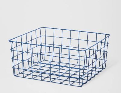 Photo 1 of 13" Rectangular Wire Decorative Basket - Brightroom™ (  Pack of 2 ) 
