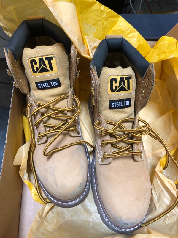 Photo 4 of Cat Footwear Men’s Second Shift Steel Toe Work Boot, Size 9.5
