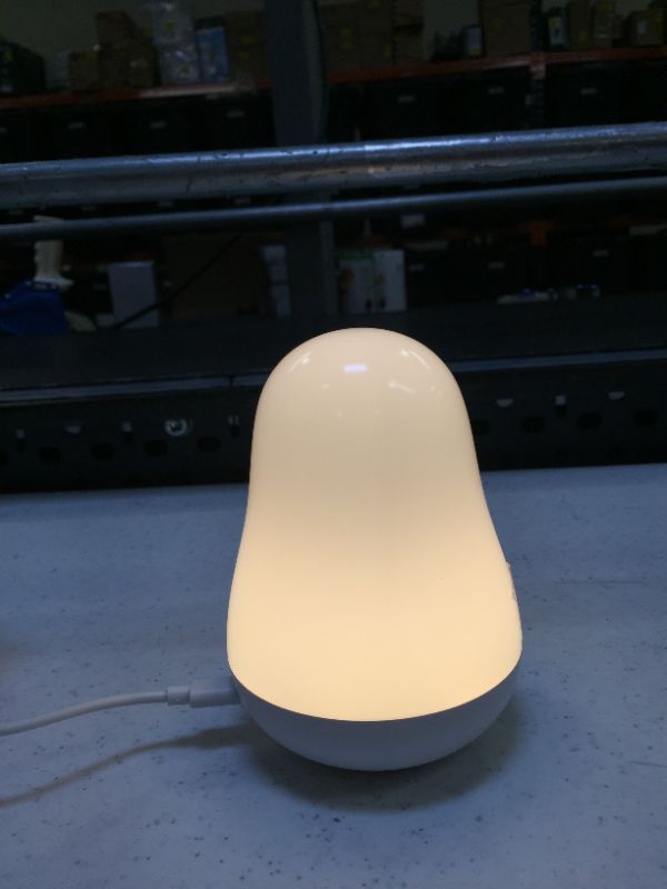 Photo 1 of Luposwiten Night Light for Kids with Touch Sensor Control and Color Changing Mode | Night Lights for Kids Room with 1 Hour Timer Up to 80H, White

