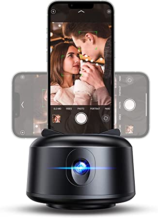 Photo 1 of Auto Selfie Tracking Phone Holder: Smart Motion Face Tracker for Vlog Streaming - Gimbowl 360 Rotation Moving Tripod Rotating Object Trackit

