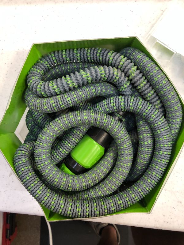 Photo 3 of 5/8 in. Dia. x 50 ft. Burst Proof Expandable Garden Water Hose