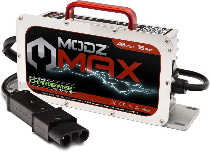 Photo 1 of MODZ Max48 15 AMP Golf Cart Battery Charger Compatible with 48 Volt Yamaha G19 - G22 Models
