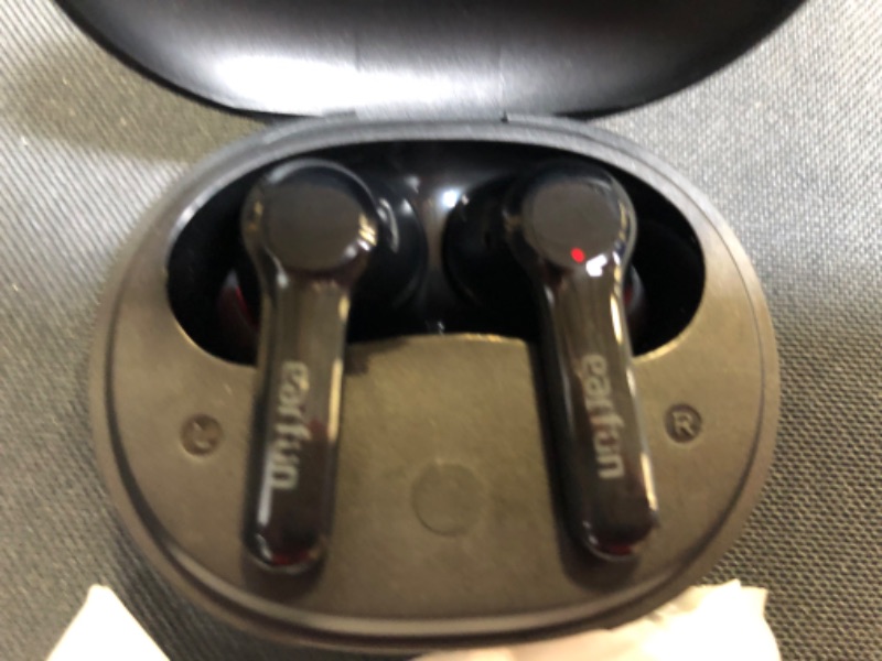 Photo 1 of Wireless Earbuds, EarFun Air Pro 2 Hybrid Active Noise Cancelling Wireless Earphones, Bluetooth 5.2 Headphones with Mics, In-ear Detection, Ambient Mode, 34H Playtime Wireless Charging, Volume Control
