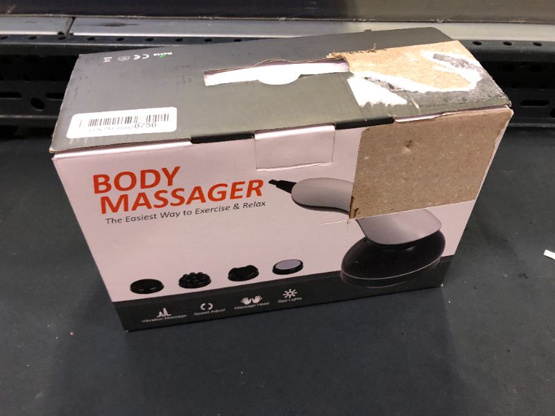 Photo 3 of body massager with different massage heads 