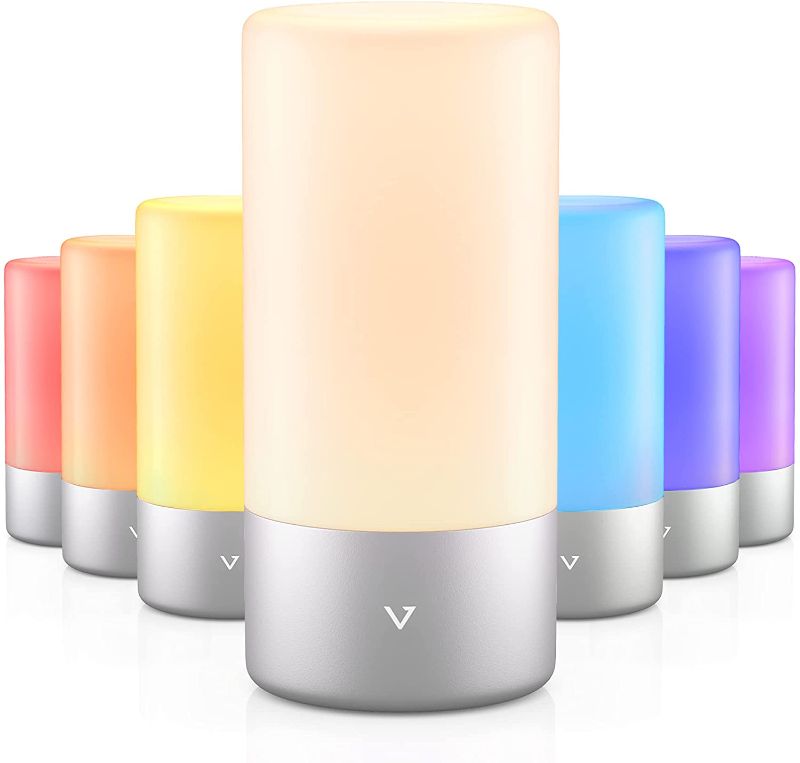 Photo 1 of Vont RGB Table Lamp, Bedroom Lamp w/ Touch Sensor