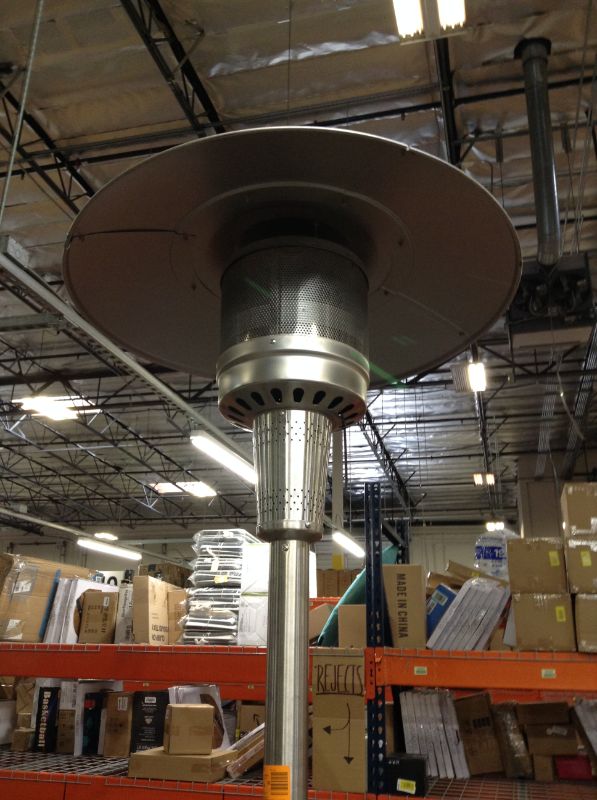 Photo 3 of 48000 BTU Stainless Steel Patio Heater 