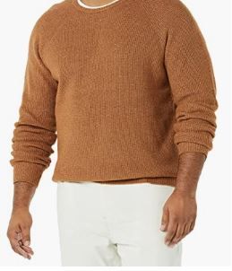 Photo 1 of Amazon Essentials Men's Long-Sleeve Soft Touch Crewneck Sweater X-LARGE
