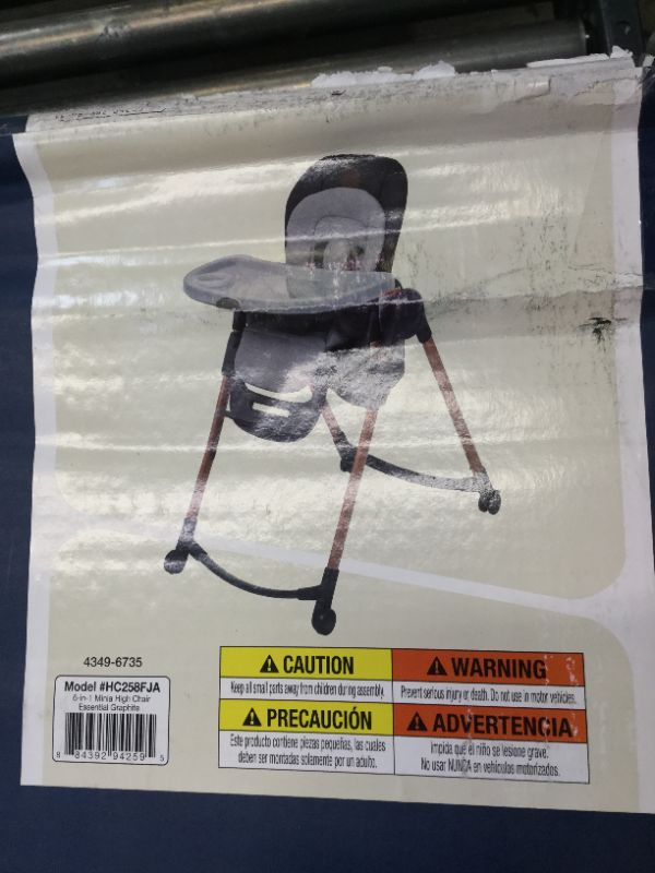 Photo 3 of Maxi-Cosi 6-in-1 Minla High Chair, Essential Graphite
