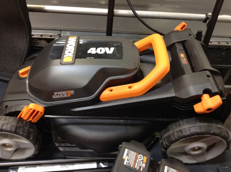 Photo 2 of Worx WG779 40V Power Share 4.0Ah 14" Cordless Lawn Mower (Batteries & Charger Included)
