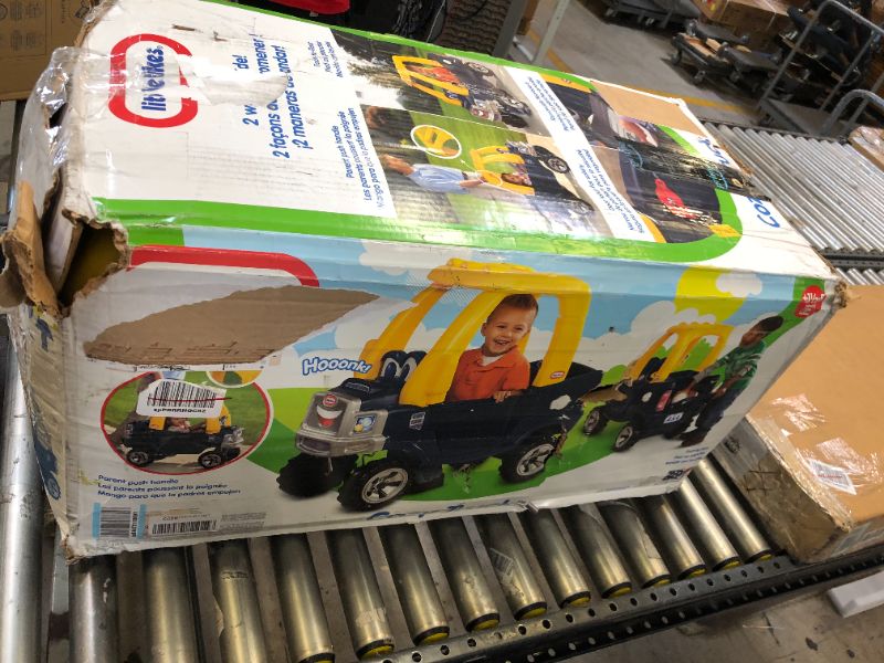 Photo 2 of Little Tikes Cozy Truck Ride-On, MAJOR PACKAGE DAMAGE, SCUFFS/SCRAPES 