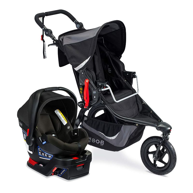 Photo 1 of BOB Revolution Flex 3.0 Travel System with B-Safe Gen2 Infant Car Seat Graphite Black
