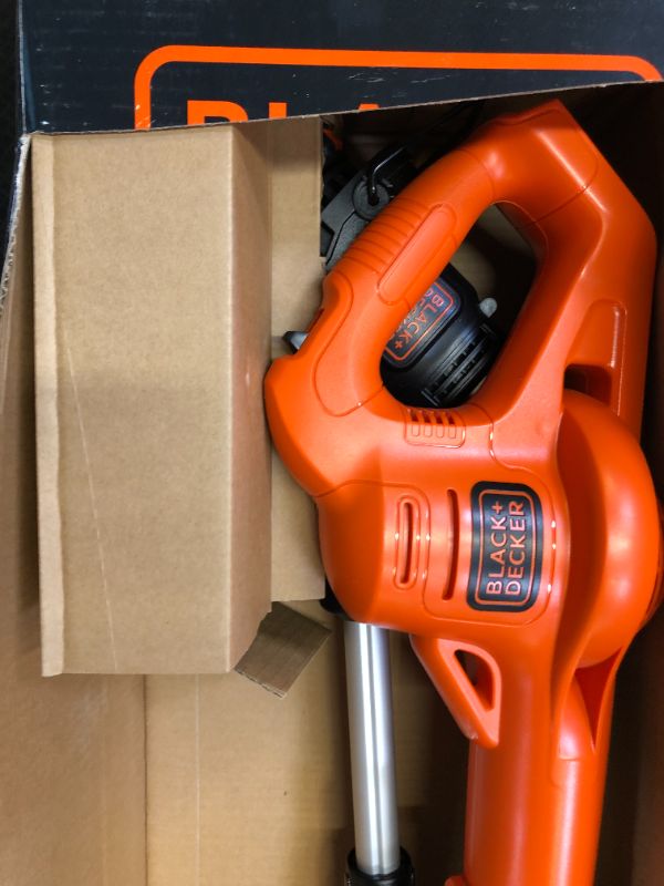 Photo 1 of Black+decker Lcc222 20V Max* Lithium 10 inch String Trimmer & Hard Surface Sweeper + 2 Battery Combo Kit