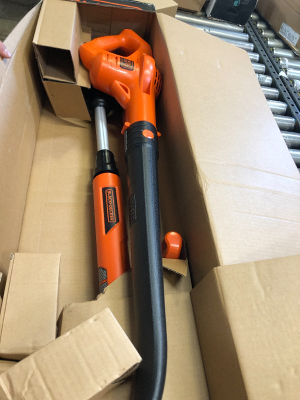 Photo 1 of Black+decker Lcc222 20V Max* Lithium 10 inch String Trimmer & Hard Surface Sweeper + 2 Battery Combo Kit