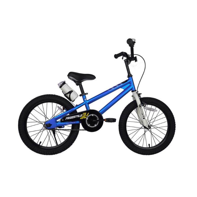 Photo 1 of 18 in Wheels Freestyle BMX Kid s Bike Boy s Bike, NO PEDALS. TIRES FLAT, MAJOR PACKAGE DMG 