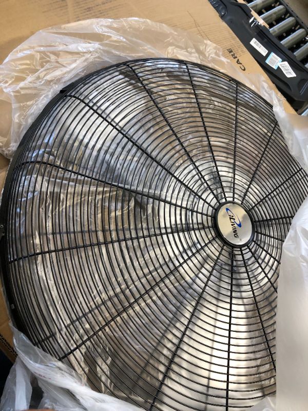 Photo 4 of 30 in. Oscillating Pedestal Fan with 8400 CFM, Adjustable Height