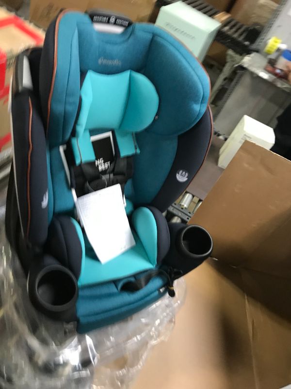 Photo 2 of Evenflo Gold Revolve360 Rotational All-in-1 Convertible Car Seat, Swivel Car Seat, Rotating Car Seat for All Ages, Swivel Baby Car Seat Mode Changing 4-120LB Car Seat and Booster Car Seat
