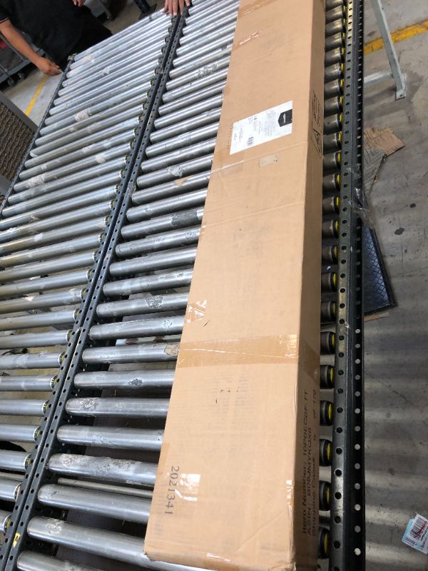 Photo 1 of Amazon Basics 10" Modern Metal Platform Bed with Wood Slat Support - Mattress Foundation - No Box Spring Needed, Twin
