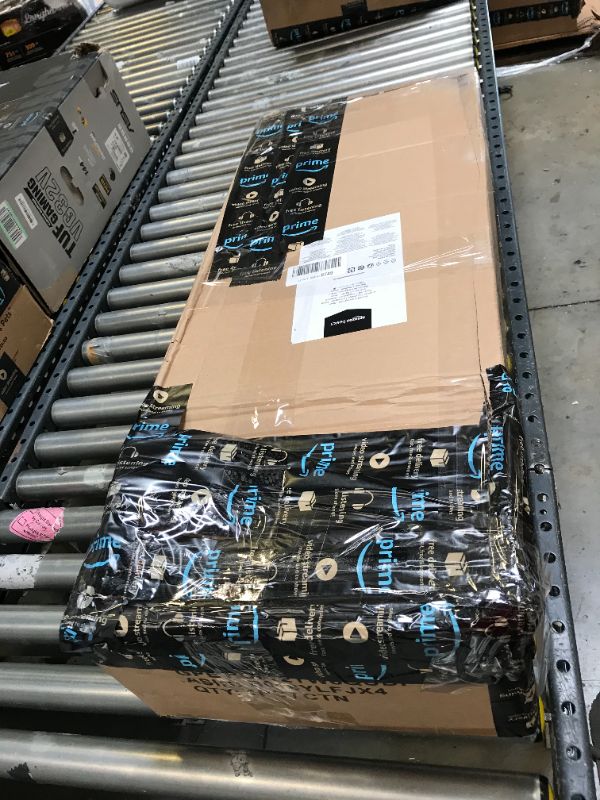 Photo 4 of Amazon Basics 5-Shelf Adjustable, Heavy Duty Storage Shelving Unit (350 lbs loading capacity per shelf), Steel Organizer Wire Rack, Black (36L x 14W x 72H)
PARTS ONLY - BENT / DAMAGED WIRING
