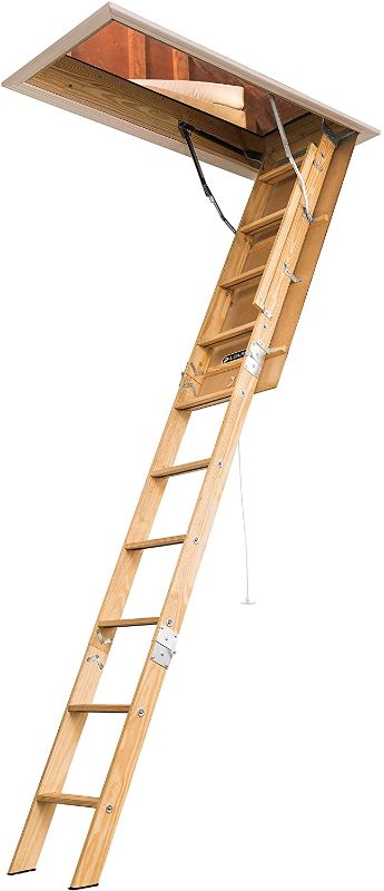 Photo 1 of Century WL2211L Attic Ladder, Natural
