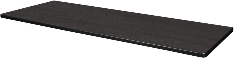 Photo 1 of 72" x 24" Rectangle Laminate Table Top- Ash Grey/White
