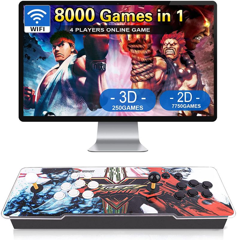 Photo 1 of ?8000 Games in 1? 3D+ Pandora's Games Console - Support 3D Games, 1280x720 ,Search/Save/Hide/Pause Games, Favorite List, 4 Players Online Game
