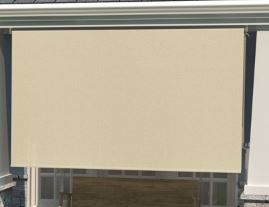 Photo 1 of Coolaroo 72" x 74.75" Crank Operated Sesame Roller Sun Shade
