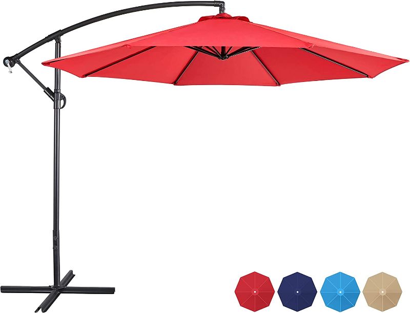 Photo 1 of Patio Offset Umbrella - SIZE UNKNOWN 