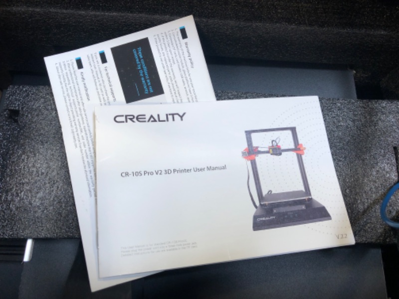 Photo 4 of Creality 3D Printer CR-10S Pro V2 with BL Touch Auto-Level, Touch Screen, Large Build Volume 3D Printer 300mmx300mmx400mm(11.8x11.8x15.7 inch) with Capricorn PTFE 95% Pre-Assembled Printer
