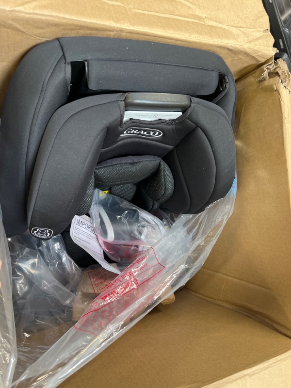 Photo 3 of GRACO 4Ever DLX SnugLock 4 in 1 Car Seat Infant to Toddler Car Seat with 10 Years of Use Featuring EasyInstall SnugLock Technology, Tomlin
