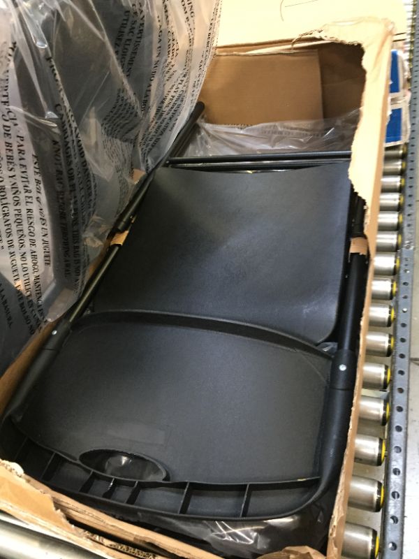 Photo 3 of Amazon Basics Folding Plastic Chair with 350-Pound Capacity - Black, 6-Pack
